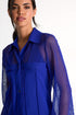 Shan Charlie Grid Mesh Beach Shirt - 42595-85-560